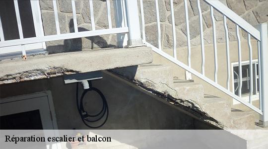 Réparation escalier et balcon