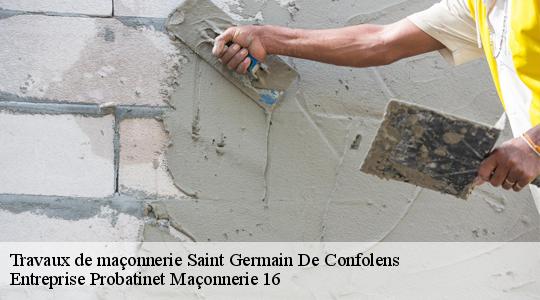 Travaux de maçonnerie