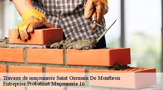 Travaux de maçonnerie